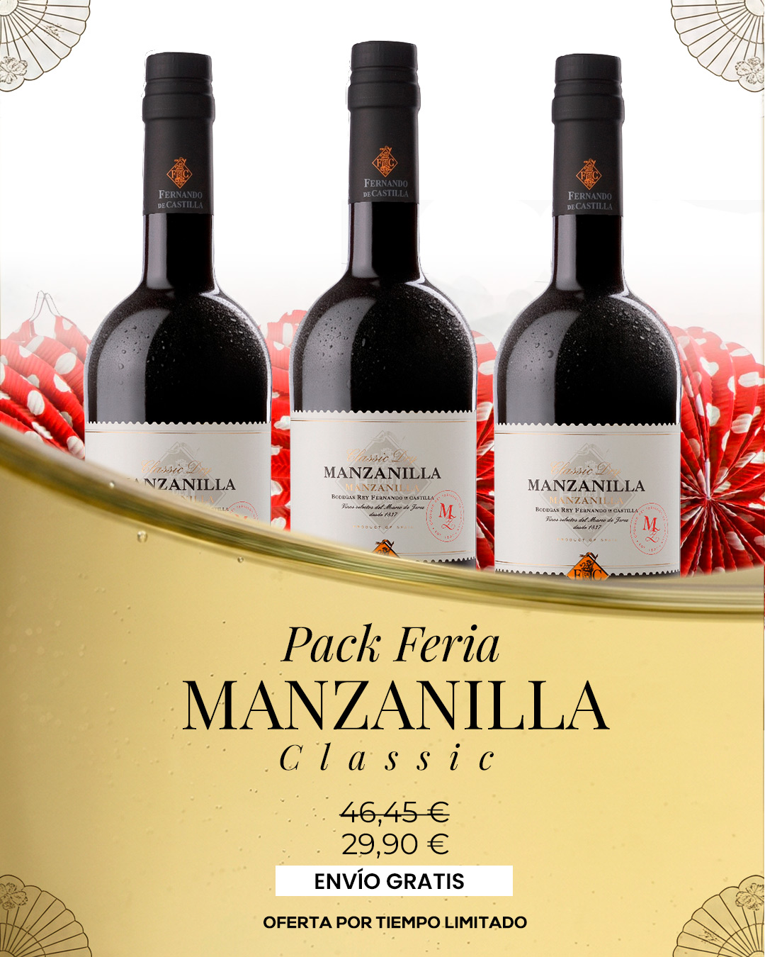 Pack feria Manzanilla Classic rrss